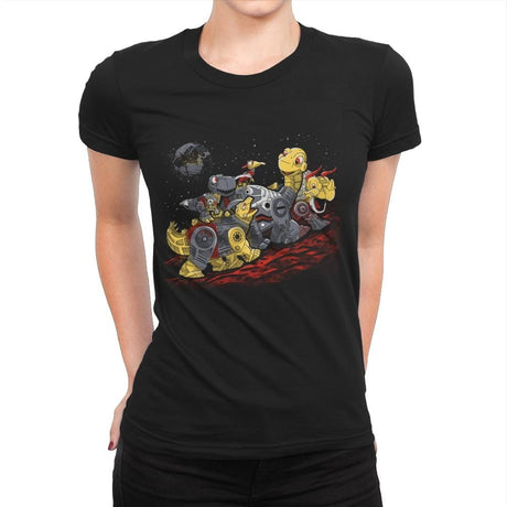 Bots Before Time - Best Seller - Womens Premium T-Shirts RIPT Apparel Small / Black