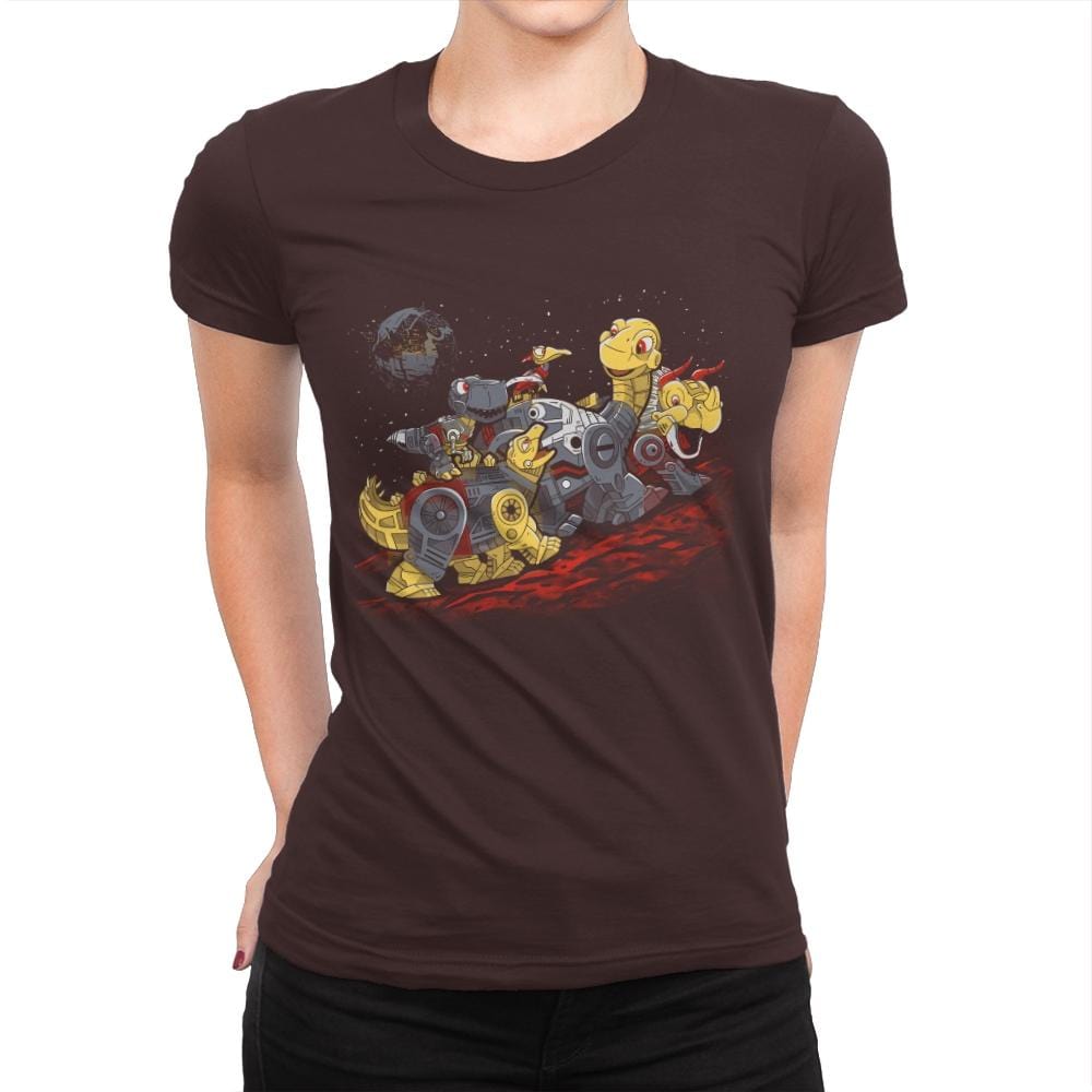 Bots Before Time - Best Seller - Womens Premium T-Shirts RIPT Apparel Small / Dark Chocolate