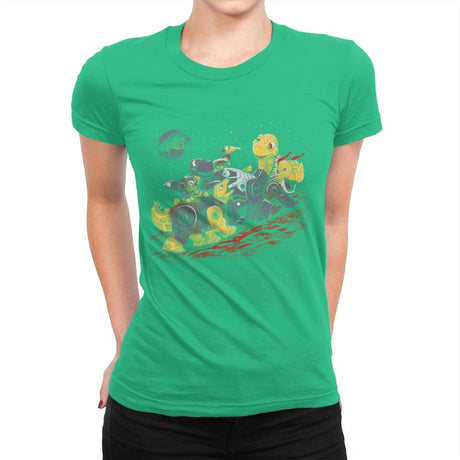 Bots Before Time - Best Seller - Womens Premium T-Shirts RIPT Apparel Small / Kelly Green
