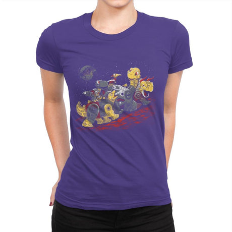 Bots Before Time - Best Seller - Womens Premium T-Shirts RIPT Apparel Small / Purple Rush
