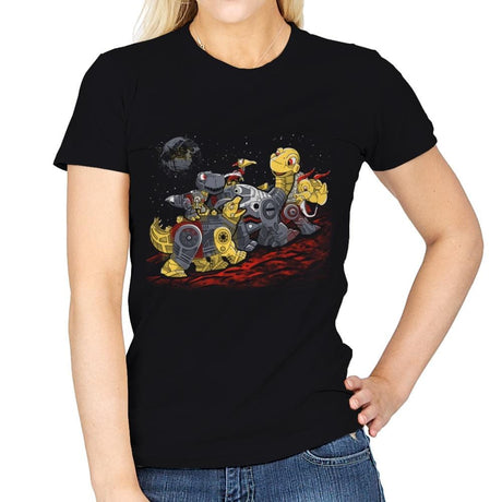 Bots Before Time - Best Seller - Womens T-Shirts RIPT Apparel Small / Black