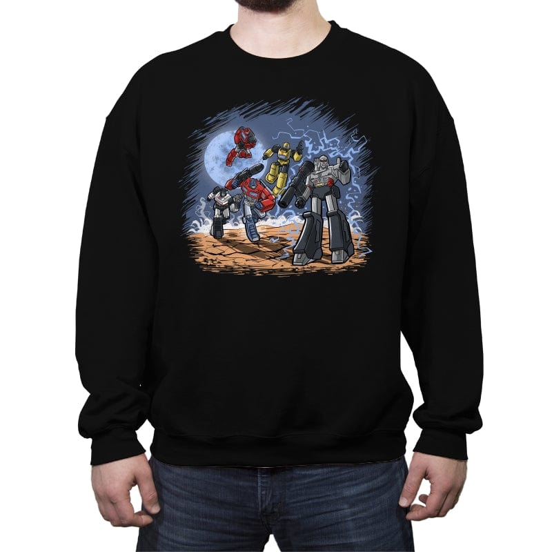Bots Cover - Crew Neck Sweatshirt Crew Neck Sweatshirt RIPT Apparel Small / Black