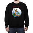 Bottle and Cans - Crew Neck Sweatshirt Crew Neck Sweatshirt RIPT Apparel Small / Black
