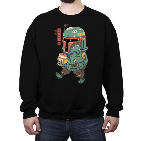 BounTea Hunter - Crew Neck Sweatshirt Crew Neck Sweatshirt RIPT Apparel Small / Black