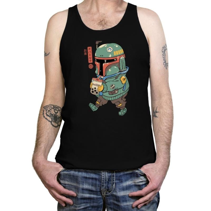 BounTea Hunter - Tanktop Tanktop RIPT Apparel X-Small / Black