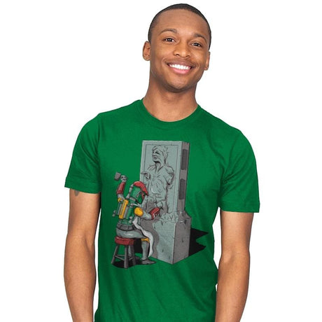 Bountiful Art  - Mens T-Shirts RIPT Apparel Small / Kelly