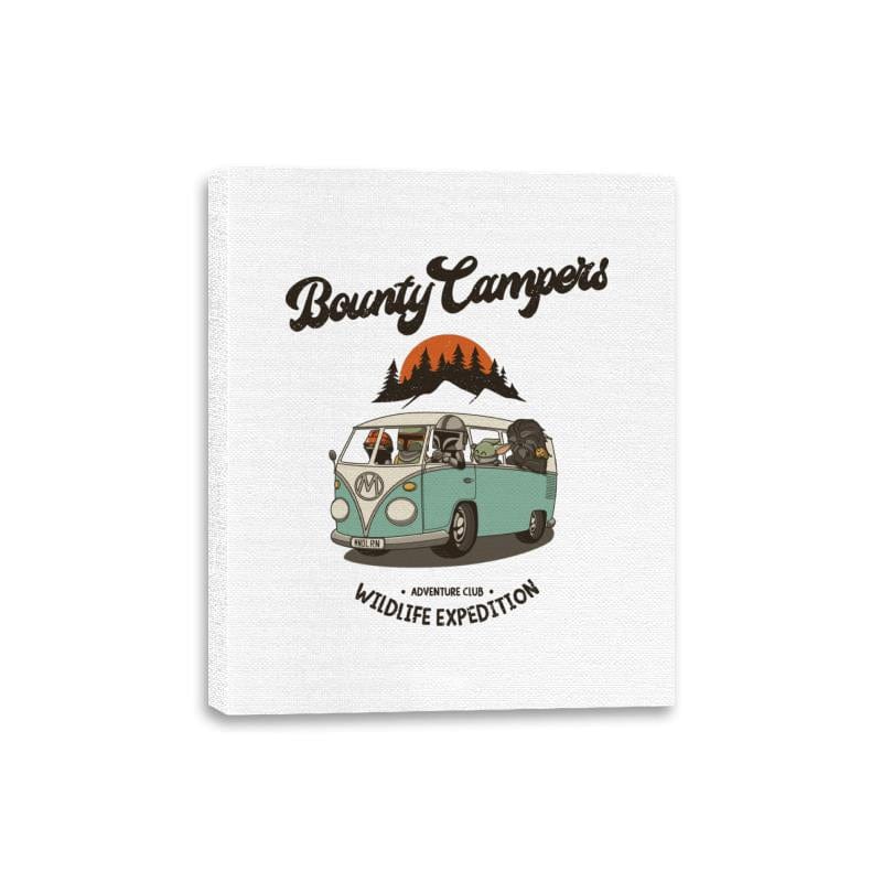 Bounty Campers - Canvas Wraps Canvas Wraps RIPT Apparel 8x10 / White