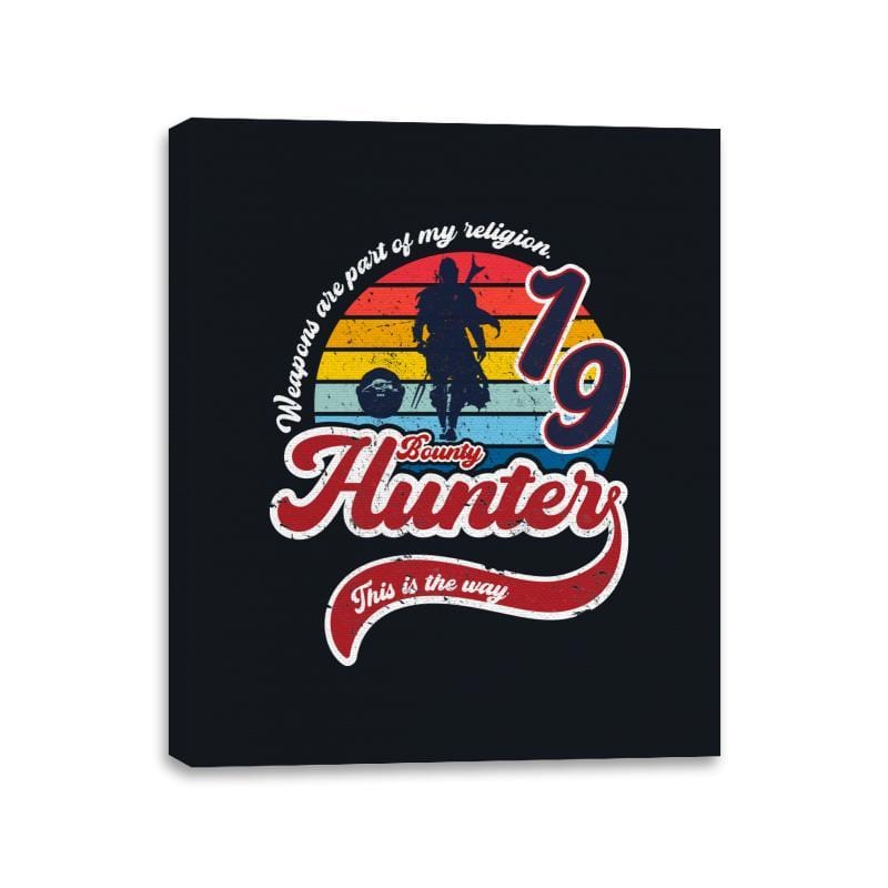 Bounty Hunter 19 - Canvas Wraps Canvas Wraps RIPT Apparel 11x14 / Black