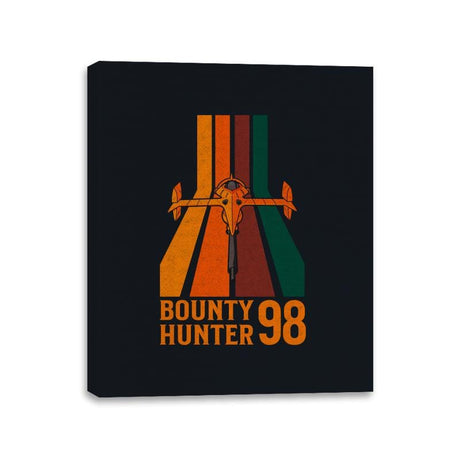 Bounty Hunter 98 - Canvas Wraps Canvas Wraps RIPT Apparel 11x14 / Black