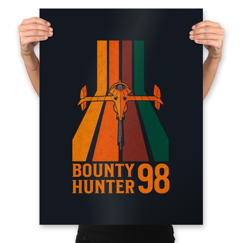 Bounty Hunter 98 - Prints Posters RIPT Apparel 18x24 / Black