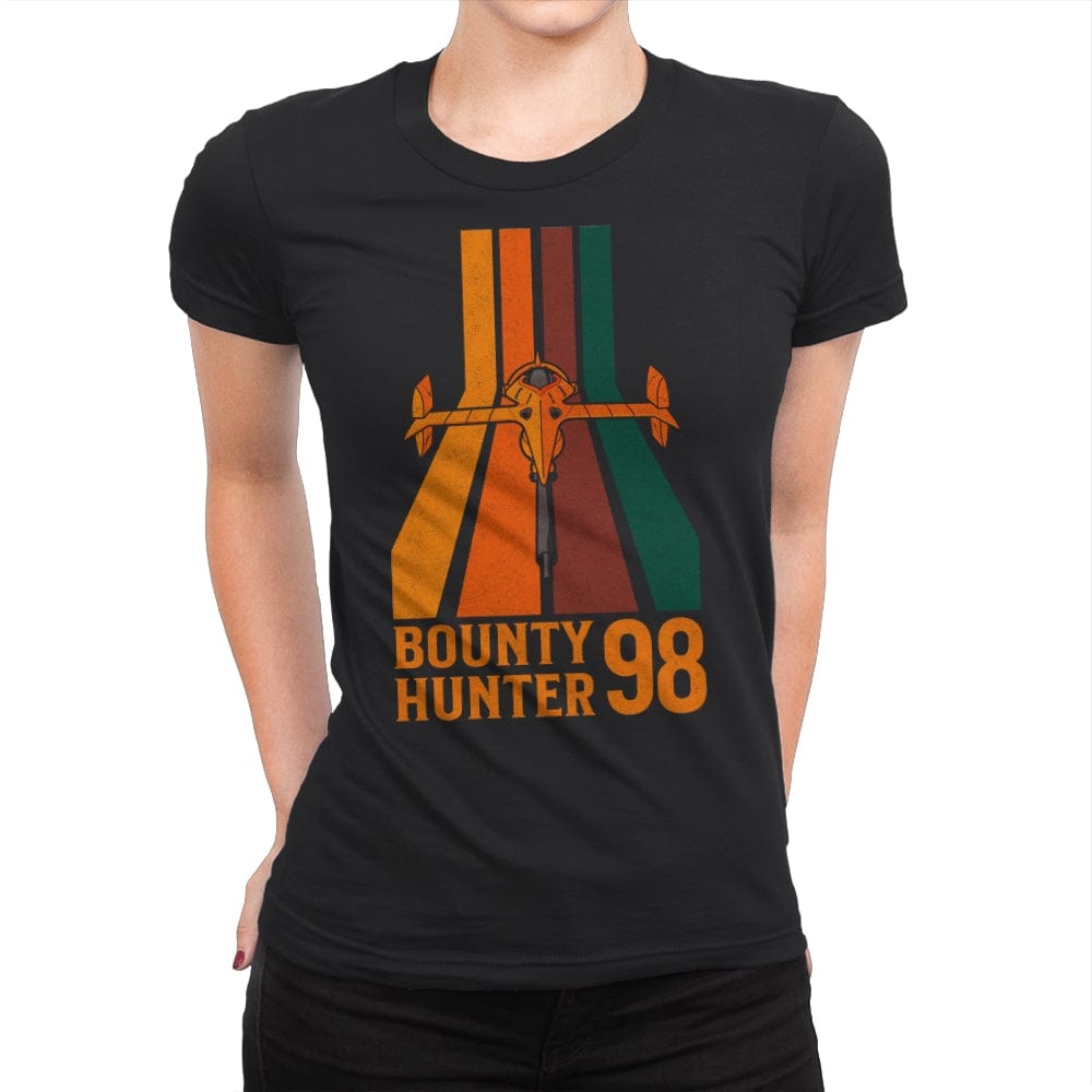 Bounty Hunter 98 - Womens Premium T-Shirts RIPT Apparel Small / Black
