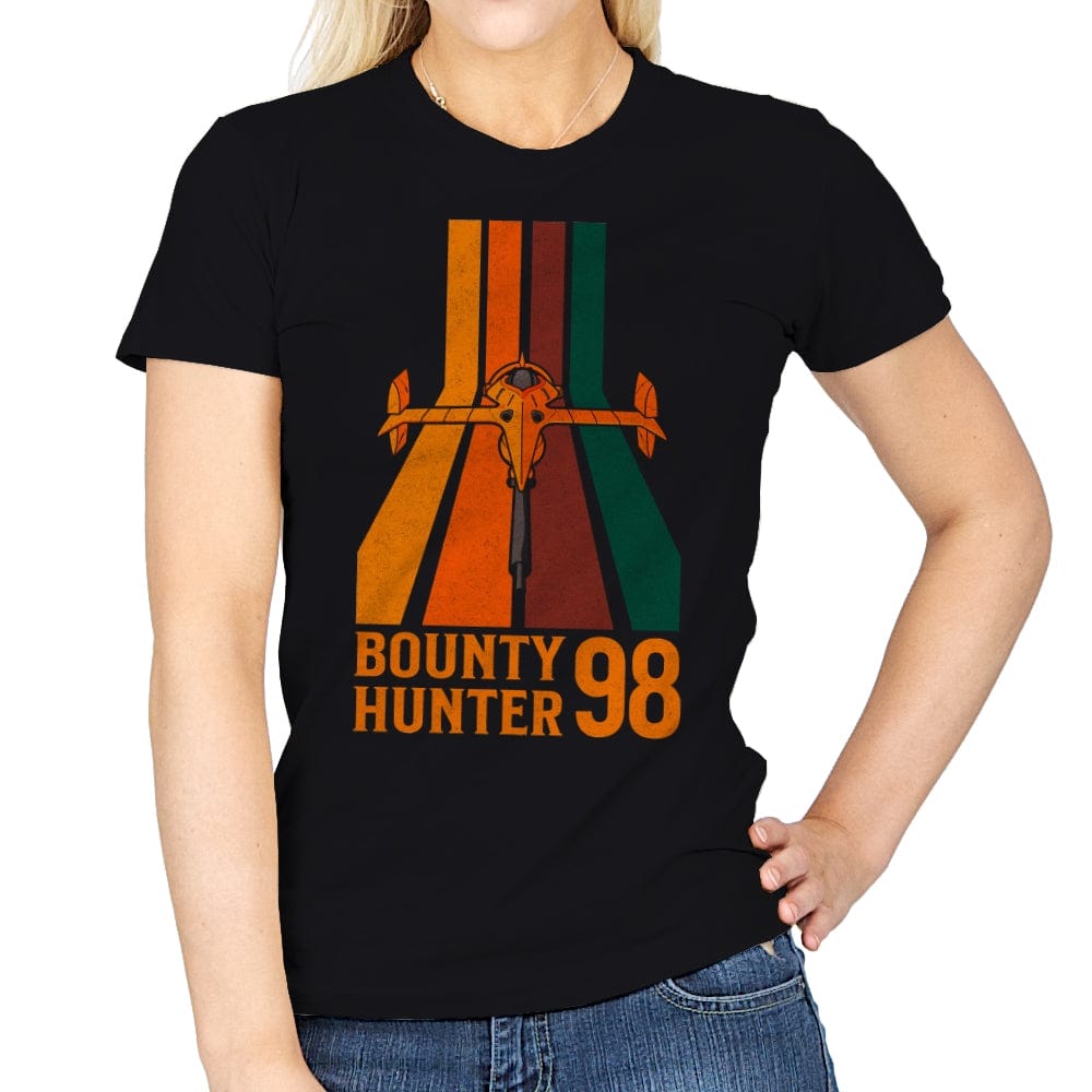 Bounty Hunter 98 - Womens T-Shirts RIPT Apparel Small / Black