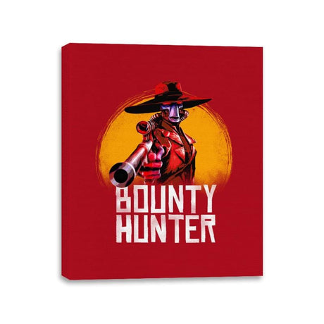 Bounty Hunter - Canvas Wraps Canvas Wraps RIPT Apparel 11x14 / Red