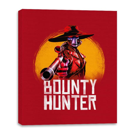 Bounty Hunter - Canvas Wraps Canvas Wraps RIPT Apparel 16x20 / Red