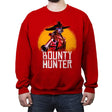 Bounty Hunter - Crew Neck Sweatshirt Crew Neck Sweatshirt RIPT Apparel Small / Red