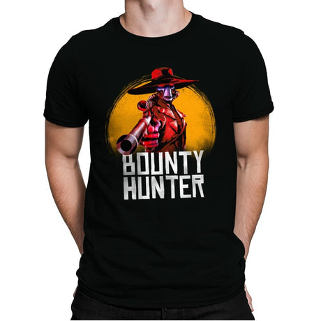 Bounty Hunter - Mens Premium T-Shirts RIPT Apparel Small / Black