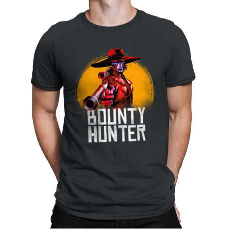 Bounty Hunter - Mens Premium T-Shirts RIPT Apparel Small / Heavy Metal