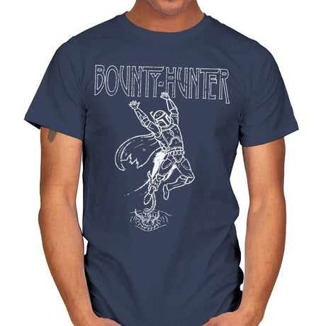 Bounty Hunter - Mens T-Shirts RIPT Apparel Small / Navy