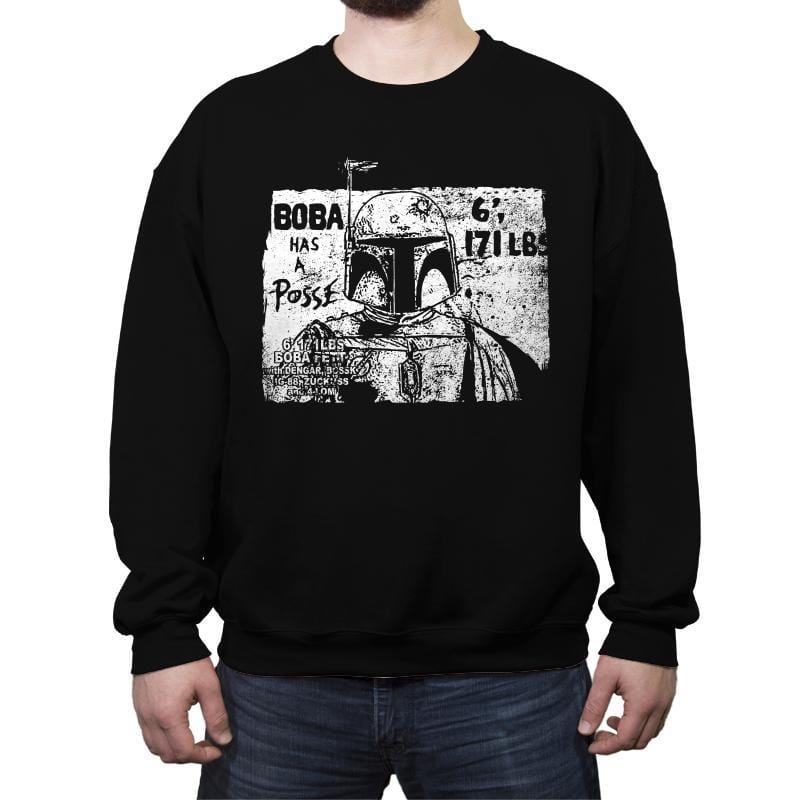 Bounty Hunter Posse - Crew Neck Sweatshirt Crew Neck Sweatshirt RIPT Apparel