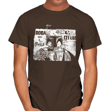 Bounty Hunter Posse - Mens T-Shirts RIPT Apparel Small / Dark Chocolate