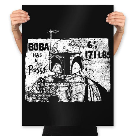 Bounty Hunter Posse - Prints Posters RIPT Apparel 18x24 / Black