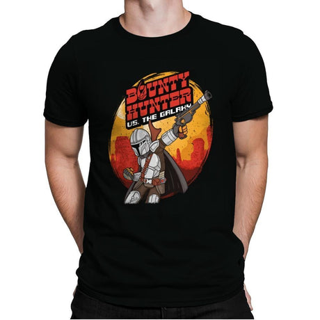 Bounty Hunter vs. The Galaxy - Mens Premium T-Shirts RIPT Apparel Small / Black