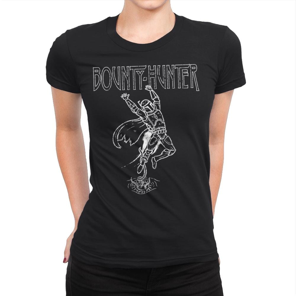 Bounty Hunter - Womens Premium T-Shirts RIPT Apparel Small / Black