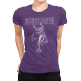 Bounty Hunter - Womens Premium T-Shirts RIPT Apparel Small / Purple Rush