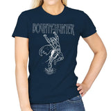 Bounty Hunter - Womens T-Shirts RIPT Apparel Small / Navy
