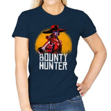 Bounty Hunter - Womens T-Shirts RIPT Apparel Small / Navy