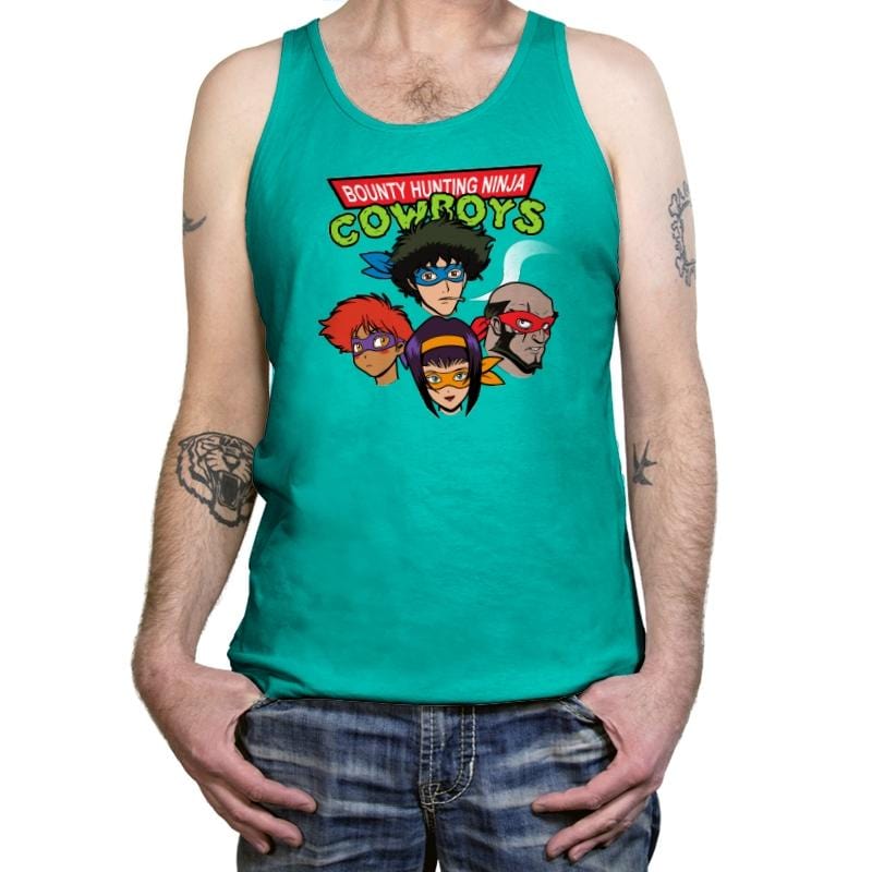 Bounty Hunting Ninja Cowboys - Tanktop Tanktop RIPT Apparel