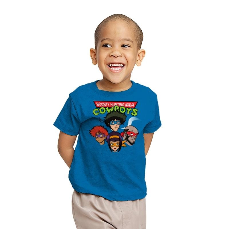 Bounty Hunting Ninja Cowboys - Youth T-Shirts RIPT Apparel