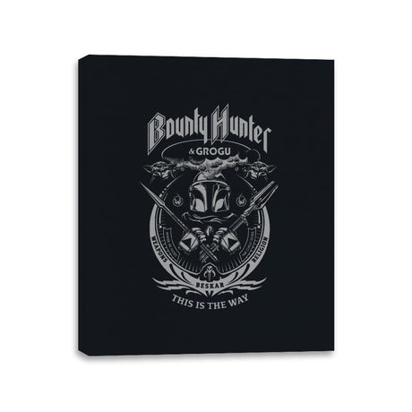 Bounty Sabbath - Canvas Wraps Canvas Wraps RIPT Apparel 11x14 / Black