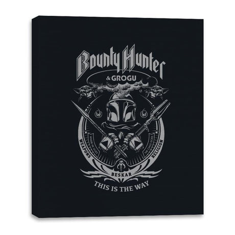 Bounty Sabbath - Canvas Wraps Canvas Wraps RIPT Apparel 16x20 / Black