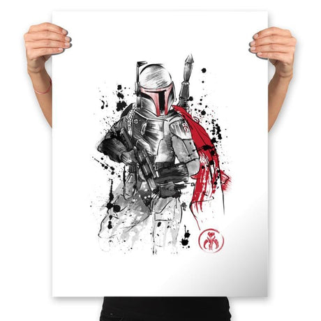 Bounty Sumi-E - Prints Posters RIPT Apparel 18x24 / White