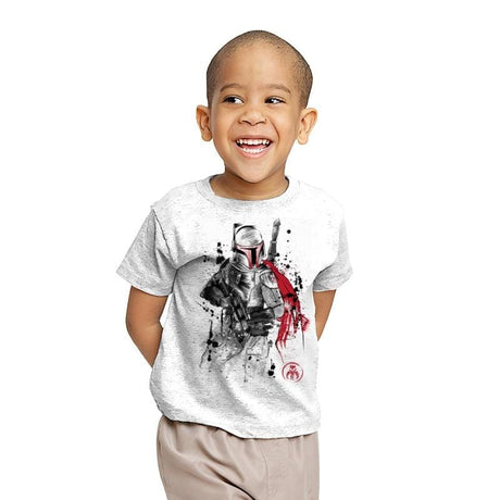 Bounty Sumi-E - Youth T-Shirts RIPT Apparel X-small / White