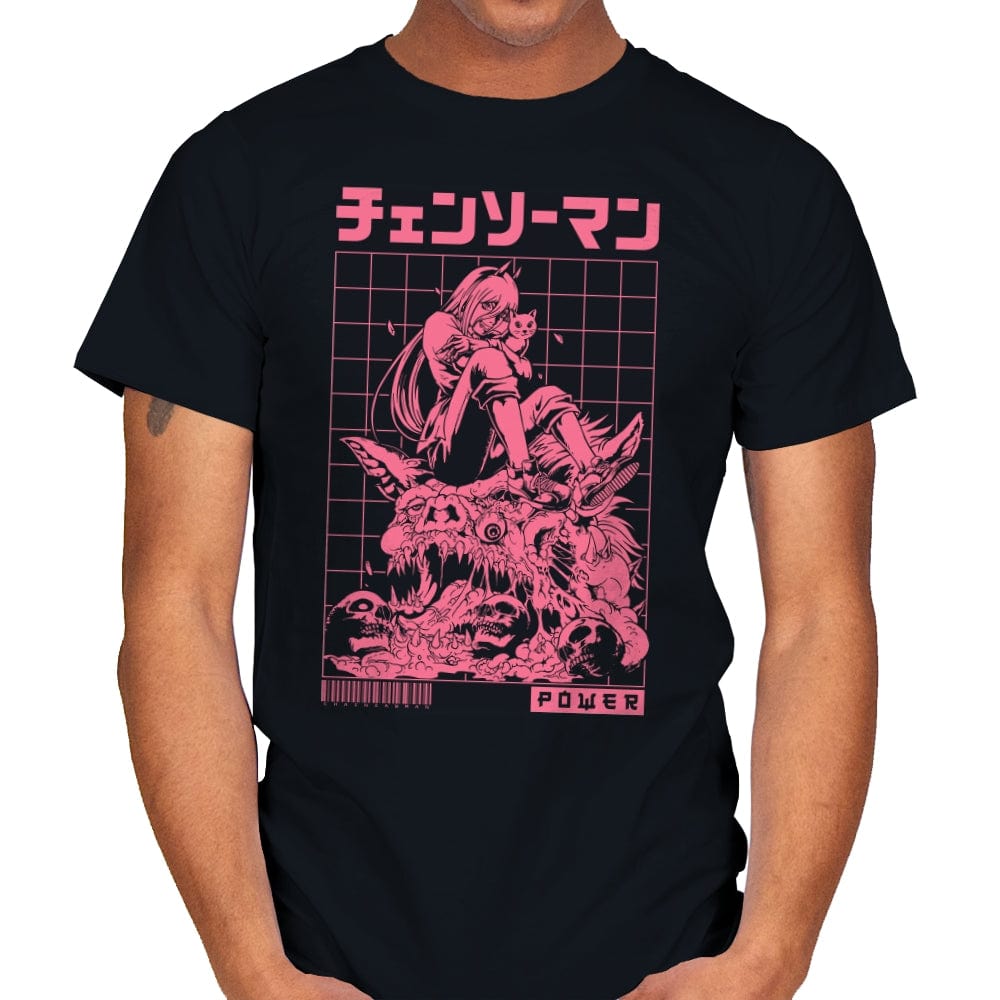 Bow Before Power - Mens T-Shirts RIPT Apparel Small / Black
