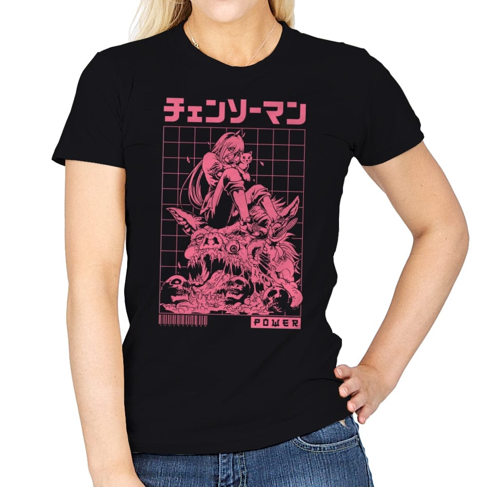 Bow Before Power - Womens T-Shirts RIPT Apparel Small / Black