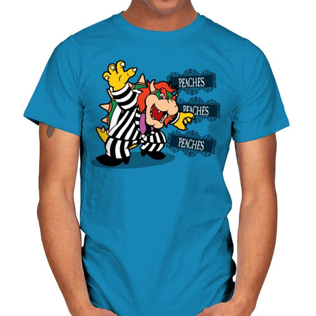 Bowserjuice - Mens T-Shirts RIPT Apparel Small / Sapphire