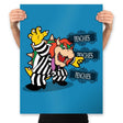 Bowserjuice - Prints Posters RIPT Apparel 18x24 / Sapphire