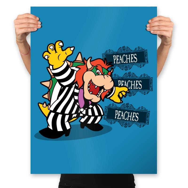 Bowserjuice - Prints Posters RIPT Apparel 18x24 / Sapphire
