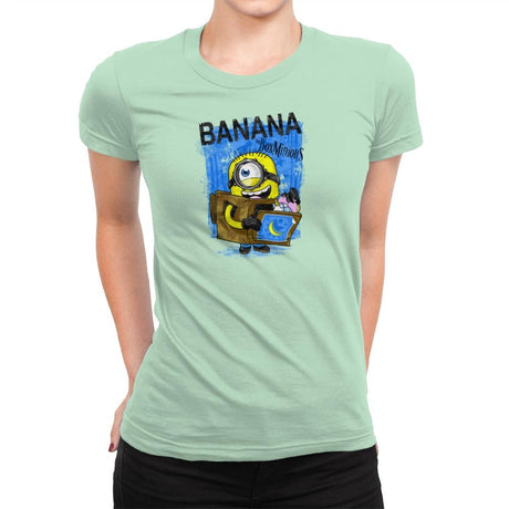 Box Minion Exclusive - Womens Premium T-Shirts RIPT Apparel Small / Mint
