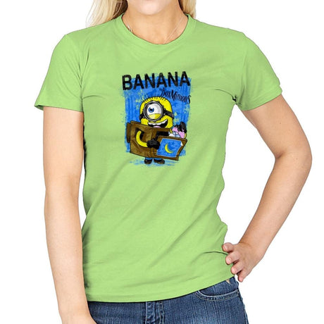 Box Minion Exclusive - Womens T-Shirts RIPT Apparel Small / Mint Green