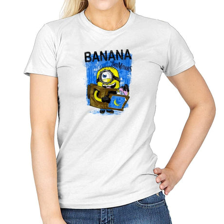 Box Minion Exclusive - Womens T-Shirts RIPT Apparel Small / White