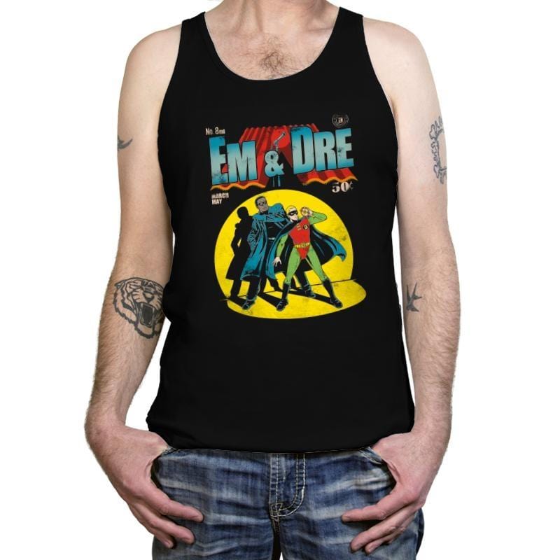 Boy Rapper - Tanktop Tanktop RIPT Apparel X-Small / Black