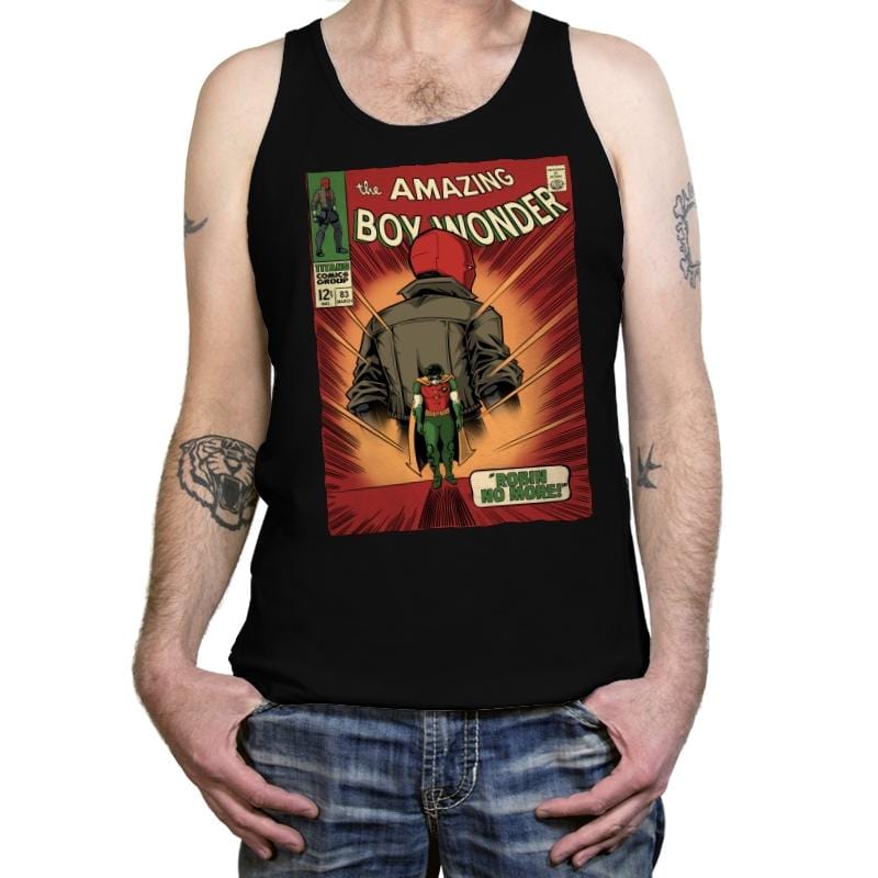 Boy Wonder - Tanktop Tanktop RIPT Apparel X-Small / Black