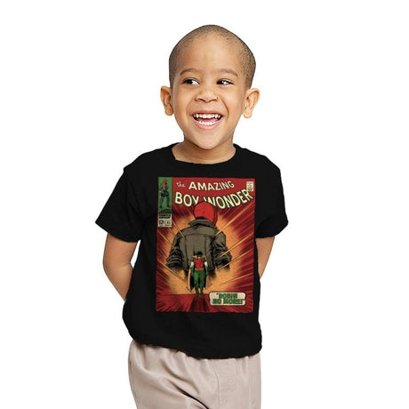 Boy Wonder - Youth T-Shirts RIPT Apparel X-small / Black