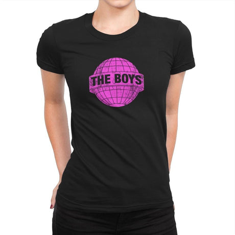 Boys World - Womens Premium T-Shirts RIPT Apparel Small / Black