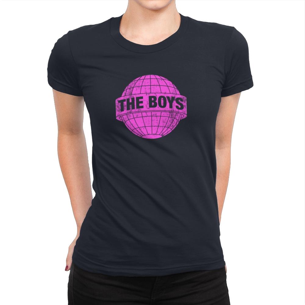 Boys World - Womens Premium T-Shirts RIPT Apparel Small / Midnight Navy