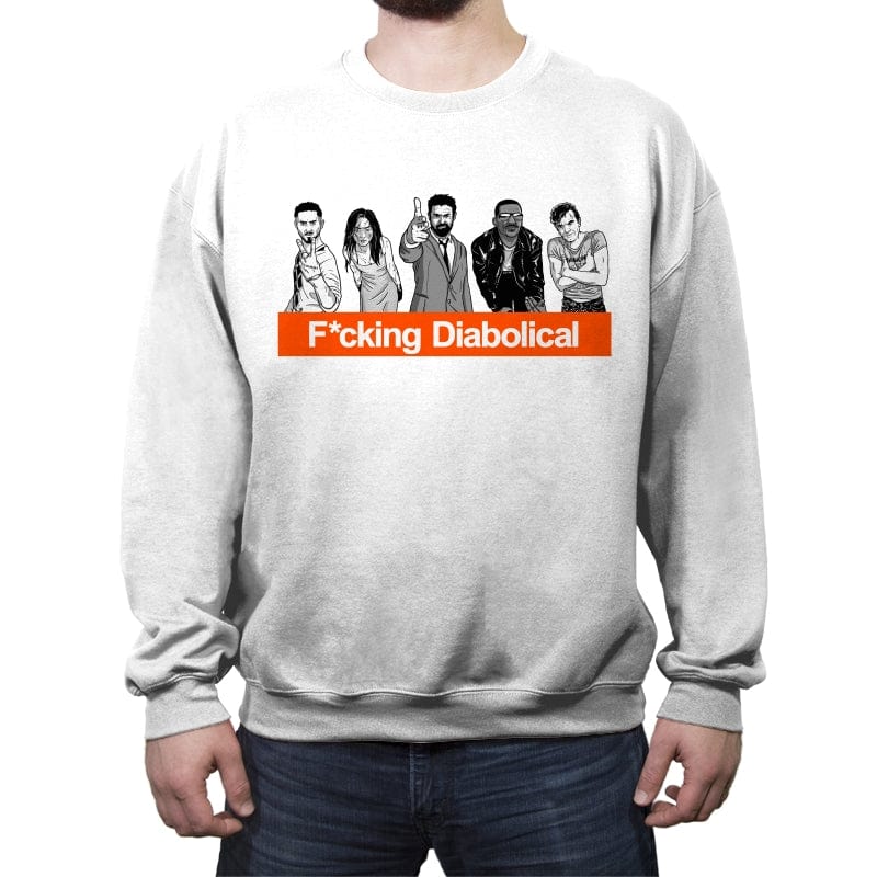 Boyspotting - Crew Neck Sweatshirt Crew Neck Sweatshirt RIPT Apparel Small / White